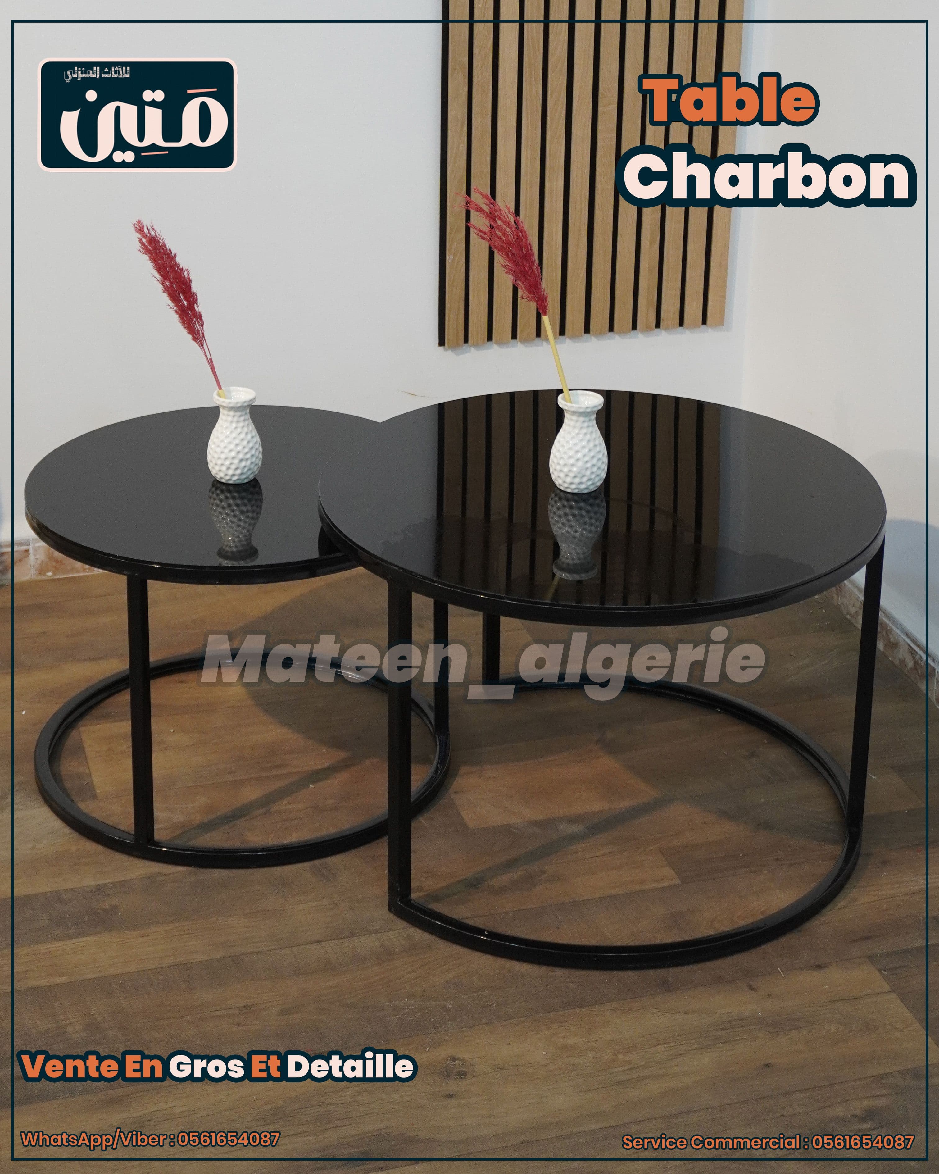 Table CHARBON